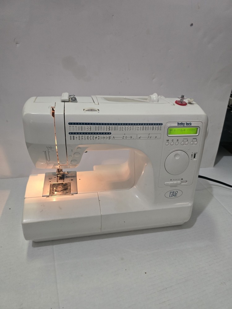Baby Lock BL8800 Pro Line Sewing Machine Computerized Tested Working + Video