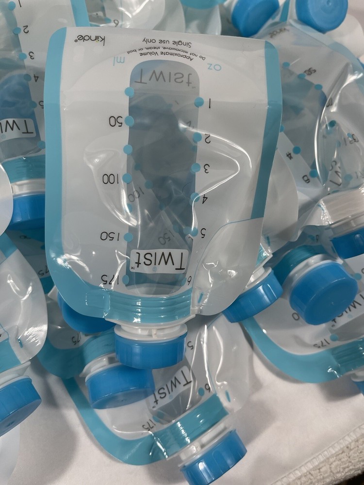 kiinde twist pouches 6 Oz Breast Milk Storage