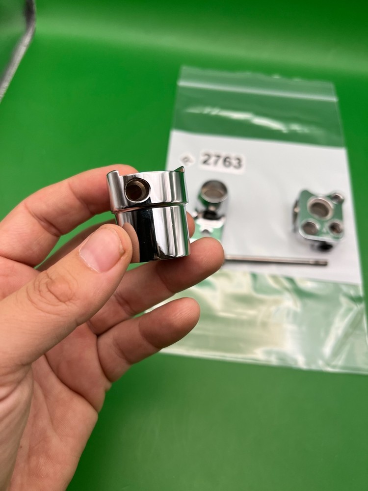 Autococker Vasa, Front Block and Back Block - Chrome Silver