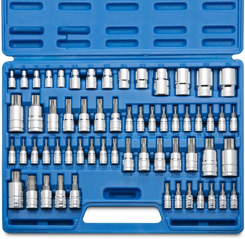 10083A Master Torx Bit Socket and External Torx Socket Set, S2 and CrV Steel, Su