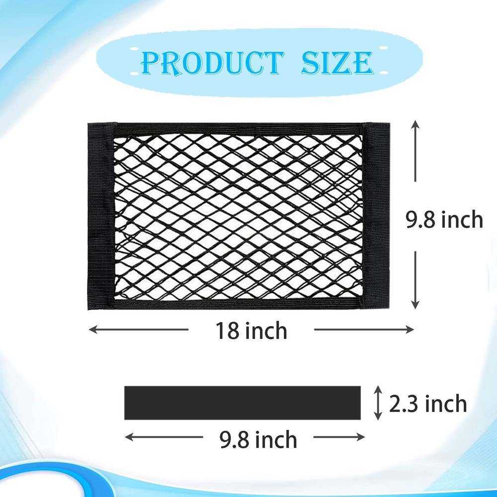2 Pack Cooler Storage Nets for Dry Storage and Organization Cooler Organizer ...