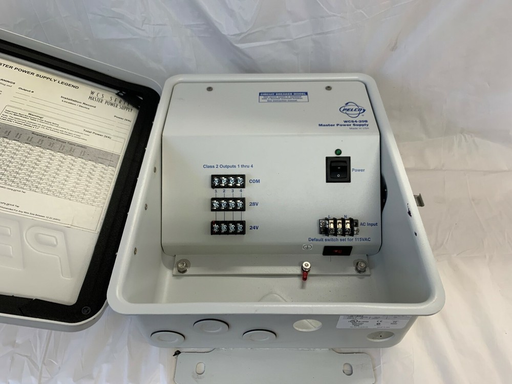 PELCO HD FOR SECURITY SYSTEMS WCS4-20B USED GOOD CONDITION.