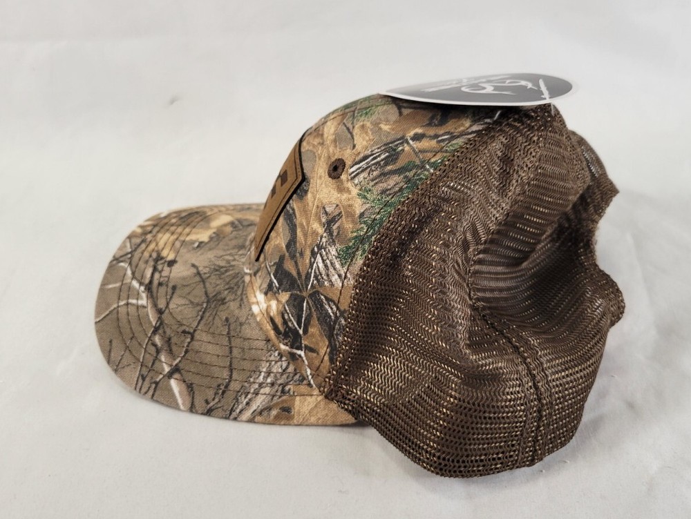 REALTREE Adjustable Cap Camouflage Mesh Back Hook And Loop Hat Hunting Camo