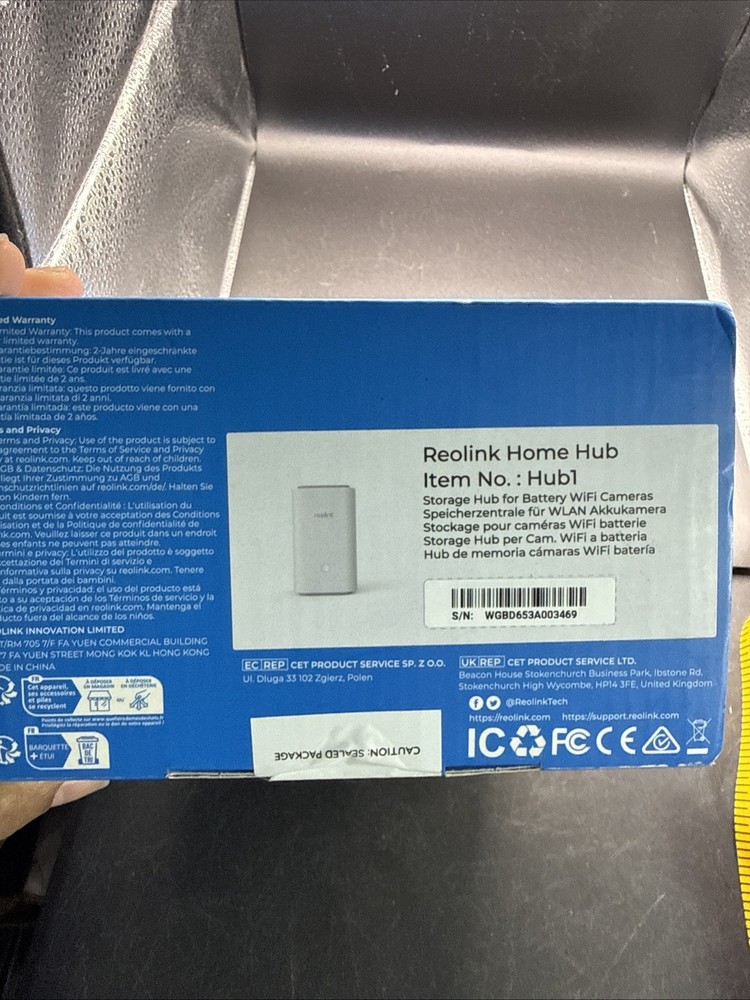 Reolink Home Hub Item No: Hub 1