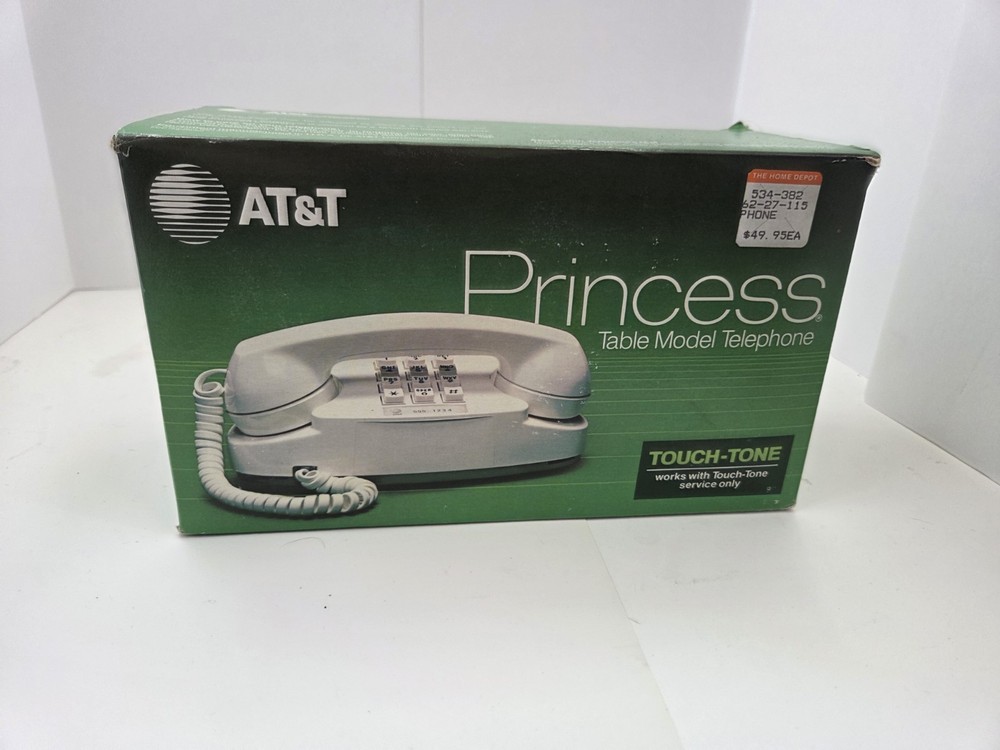 AT&T Princess Touch-Tone Table Model Telephone
