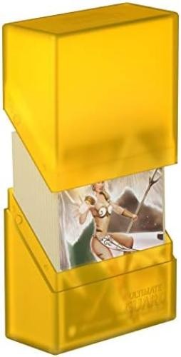Ultimate Guard Boulder™ Deck Case 40+ Standard Size Amber