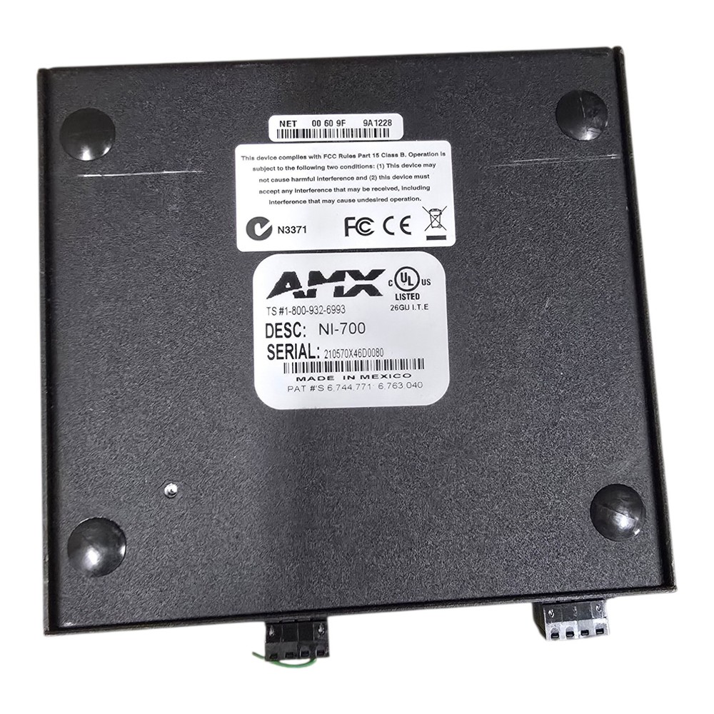 AMX NI-700 Network Integration Controller Office Presentation Controller