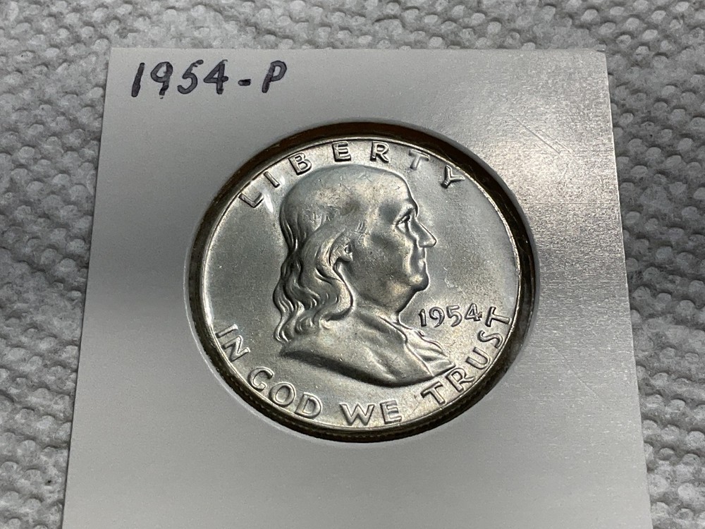 1954 P Franklin Half Dollar UNC.