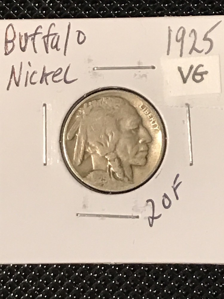 1925 Buffalo Nickel   VG