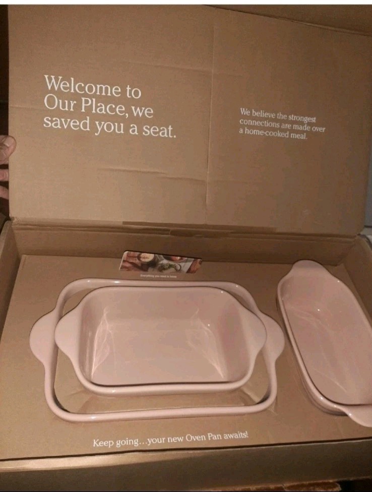 Our Place Ovenware Set "Ceramic Stoneware" w/ extras read Description