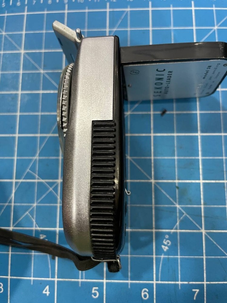SEKONIC AUTO-LEADER MODEL 38 CAMERA EXPOSURE METER WORKING