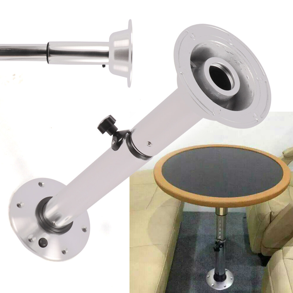 28" Adjustable Table Pedestal Detachable Table Base Stand Leg Base Mount Frame