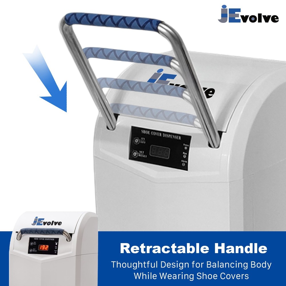 JEVOLVE 400 Pcs Disposable Shoe Cover Machine Refill
