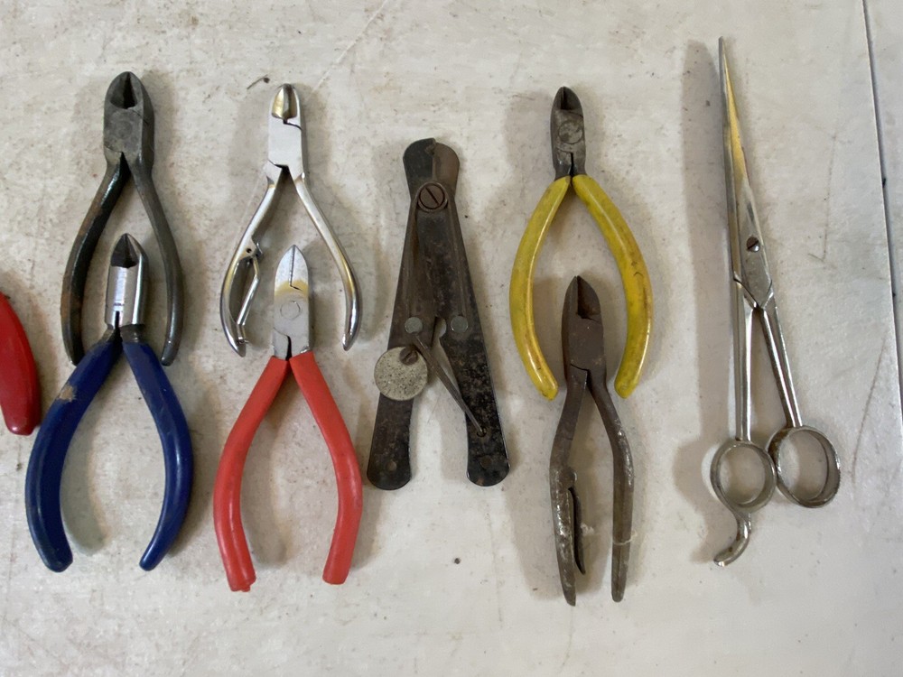 BIG Wire Cutters Snips Scissors pliers tool Lot 10E11