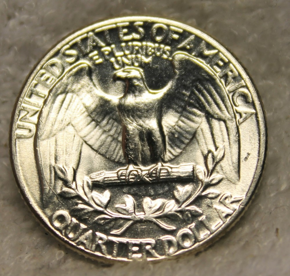 1957 uncirculated washington quarter