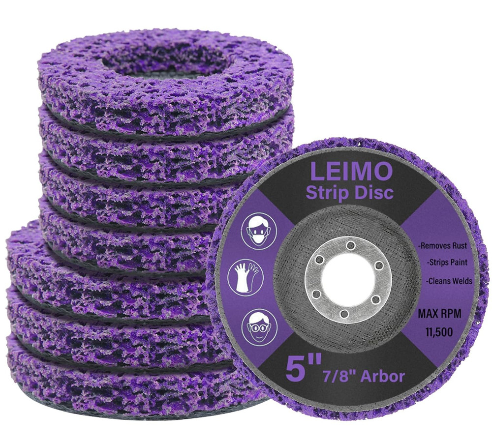 8 Pack Strip Discs Stripping Wheel for Angle Grinder,Paint Rust Remover Strippin