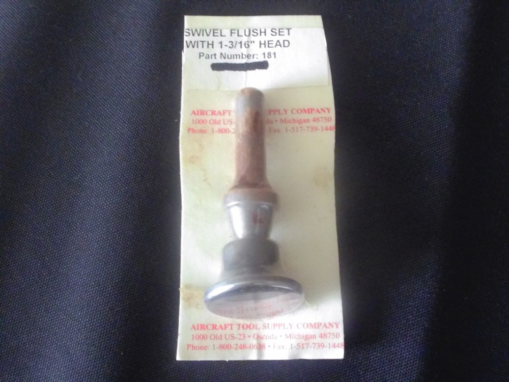 rivet sets swivel flush set & back rivet set NEW