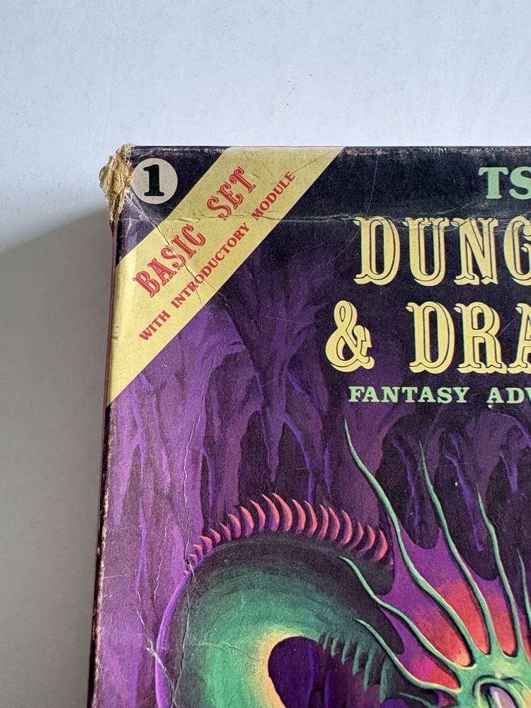 Dungeons and Dragons Basic Set TSR 1981