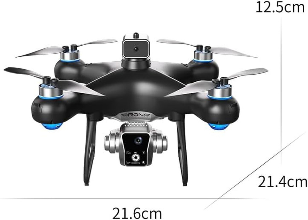 Hobby Drone with Screen Display Remote Control, 1080P Dual Camera, Speed Adjustm