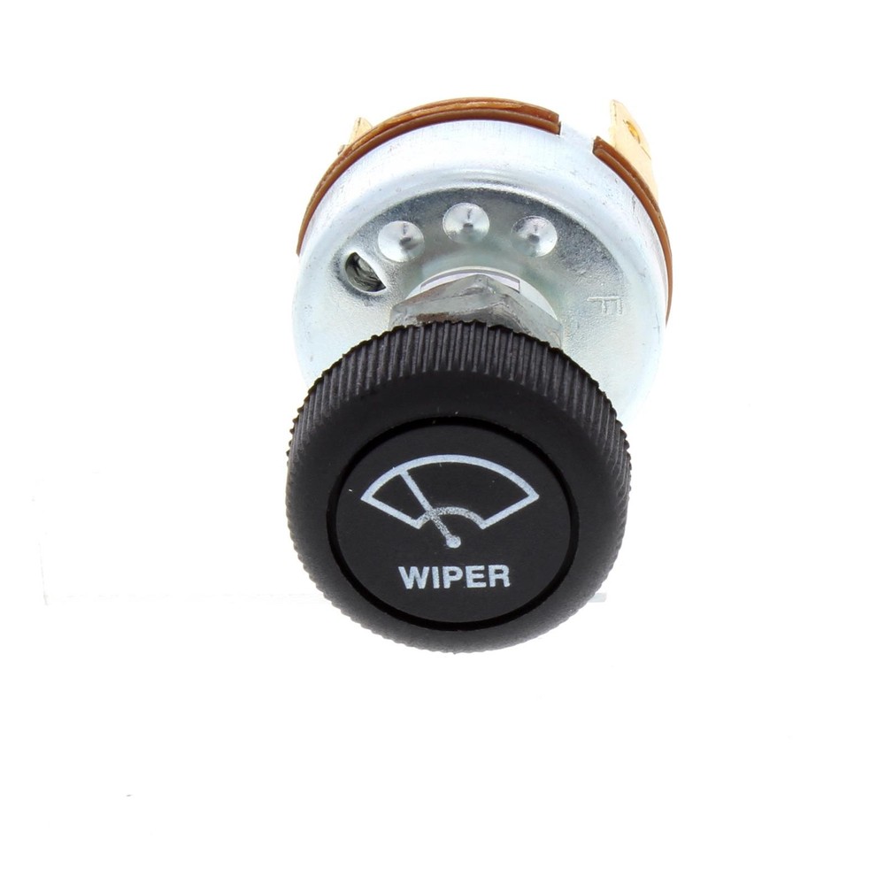 Stainless 12 Volt Electric Windshield Wiper Motor & Single Switch