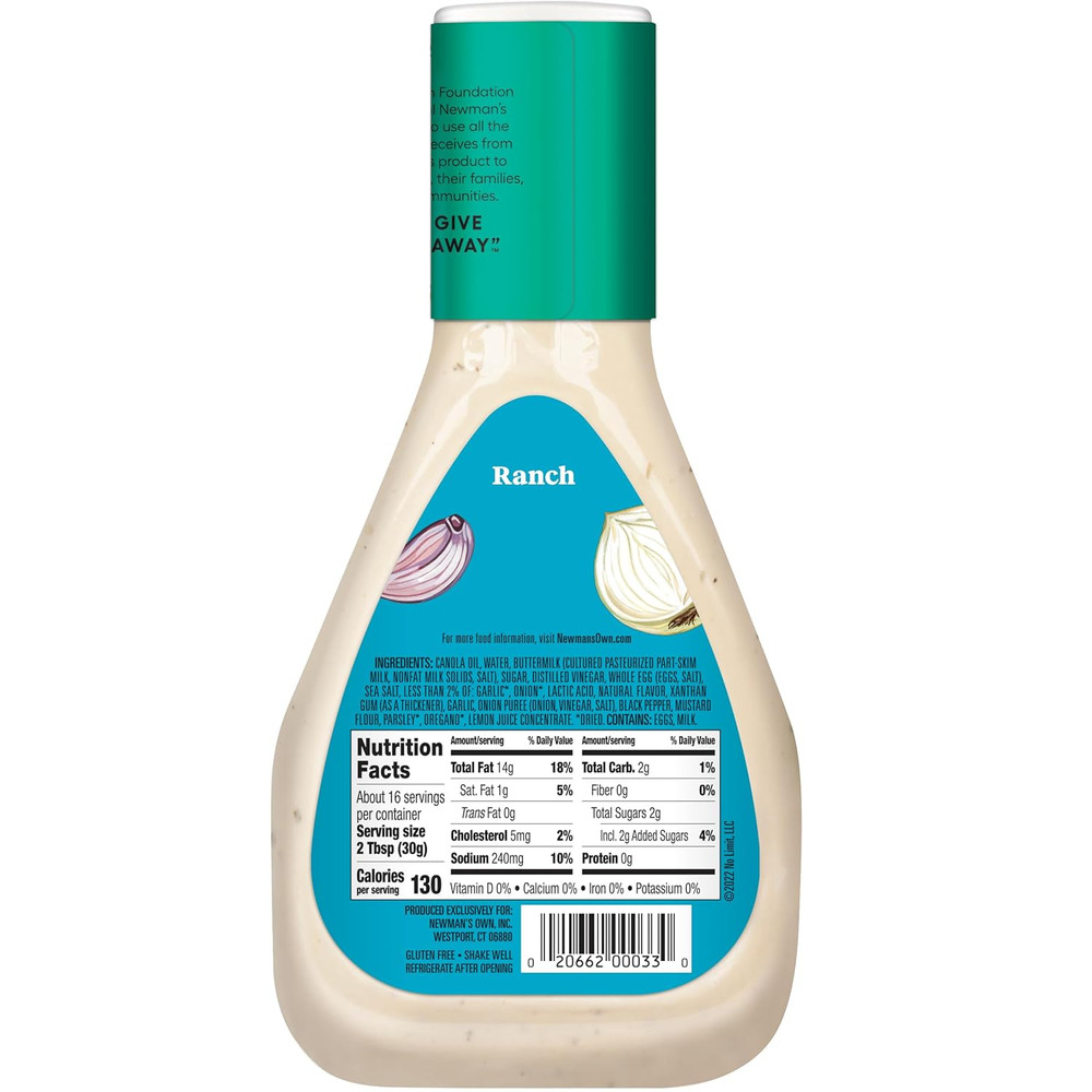 Dressing, Ranch, 16 Fl Oz