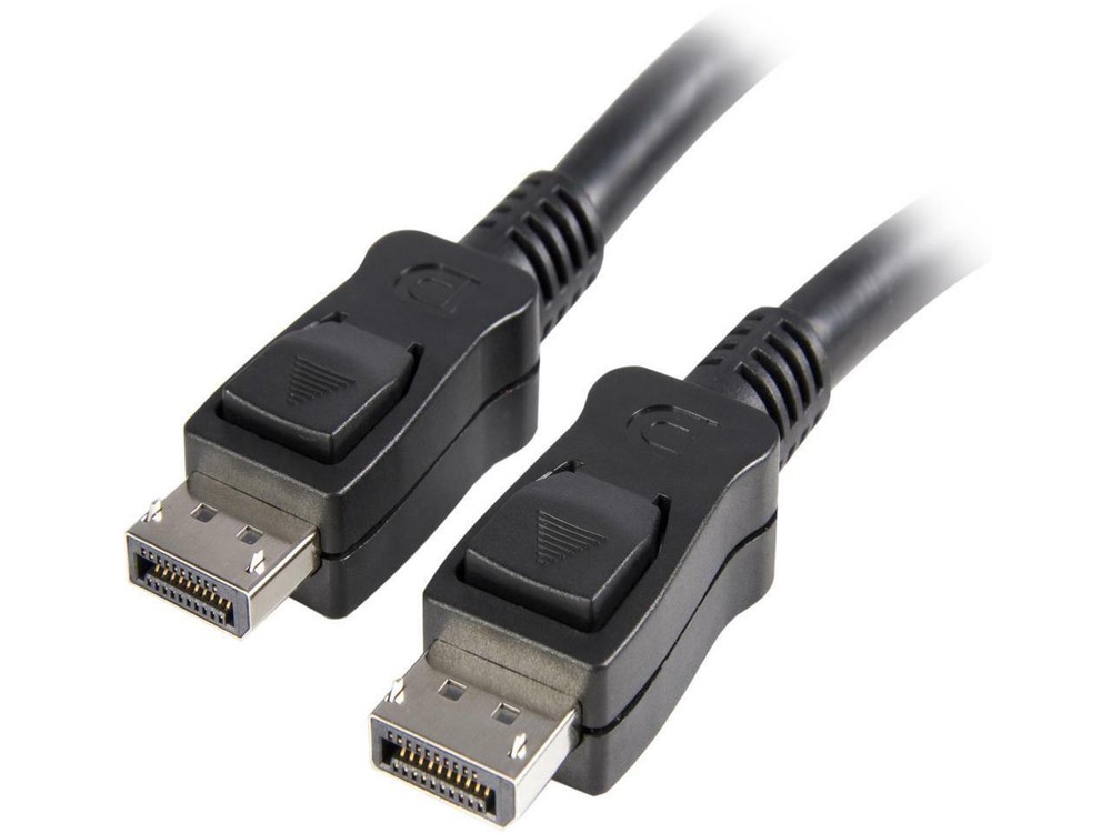 StarTech.com DISPLPORT1L DisplayPort Cable - 1 ft - with Latches - Short DP Cabl