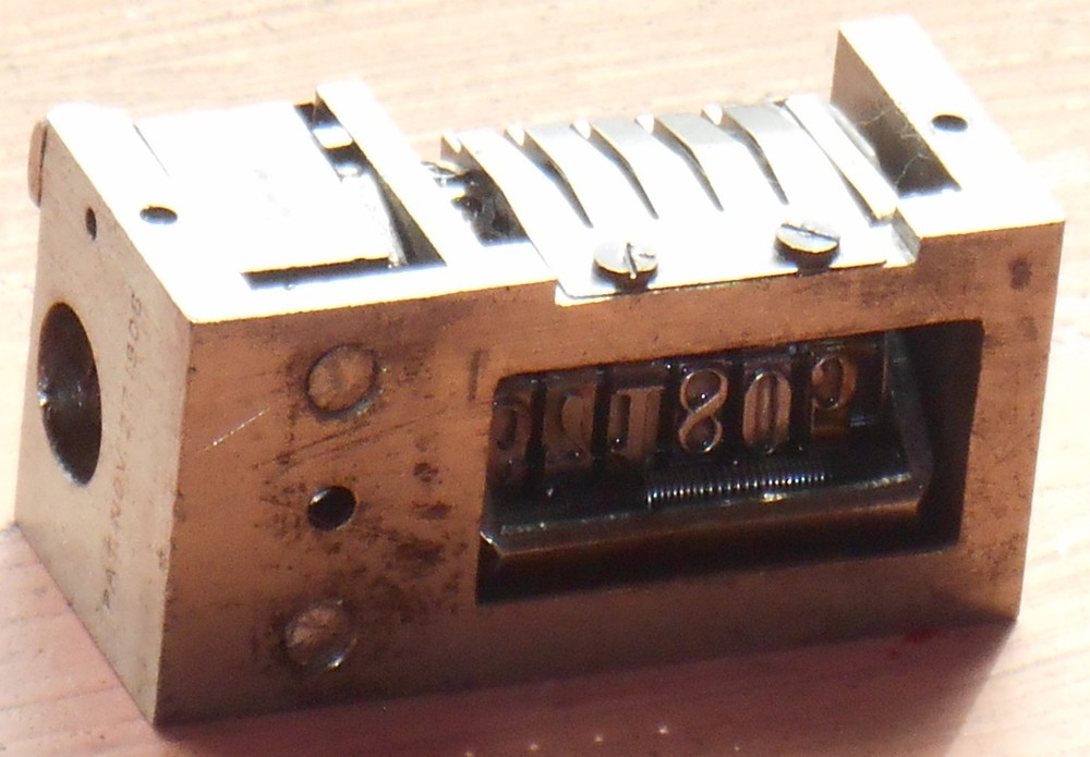 Letterpress Numbering Machine (BOSTON)