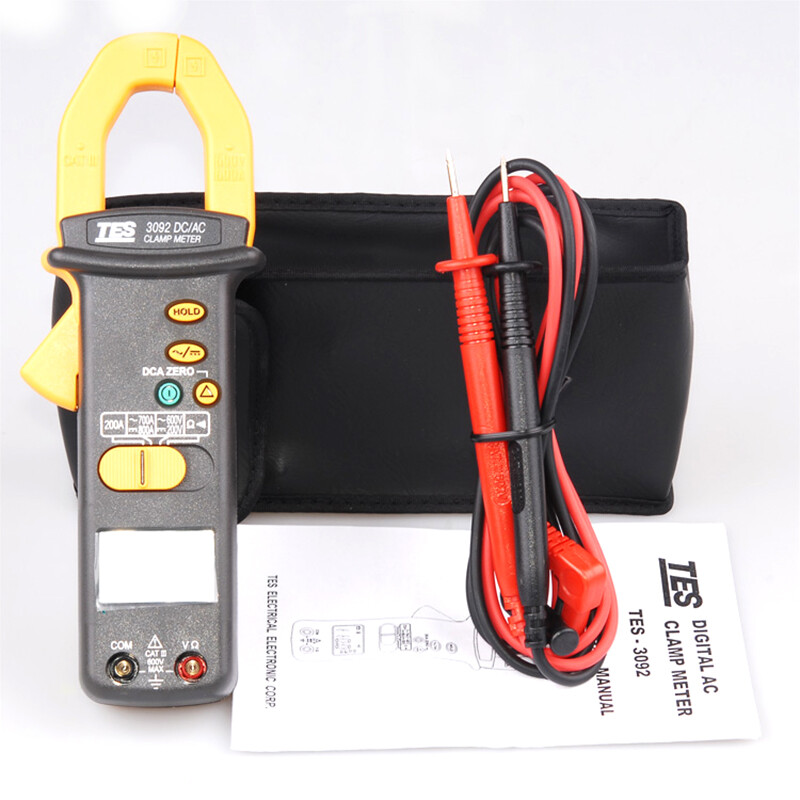 TES-3092 DC/AC Stromzange im Taschenformat