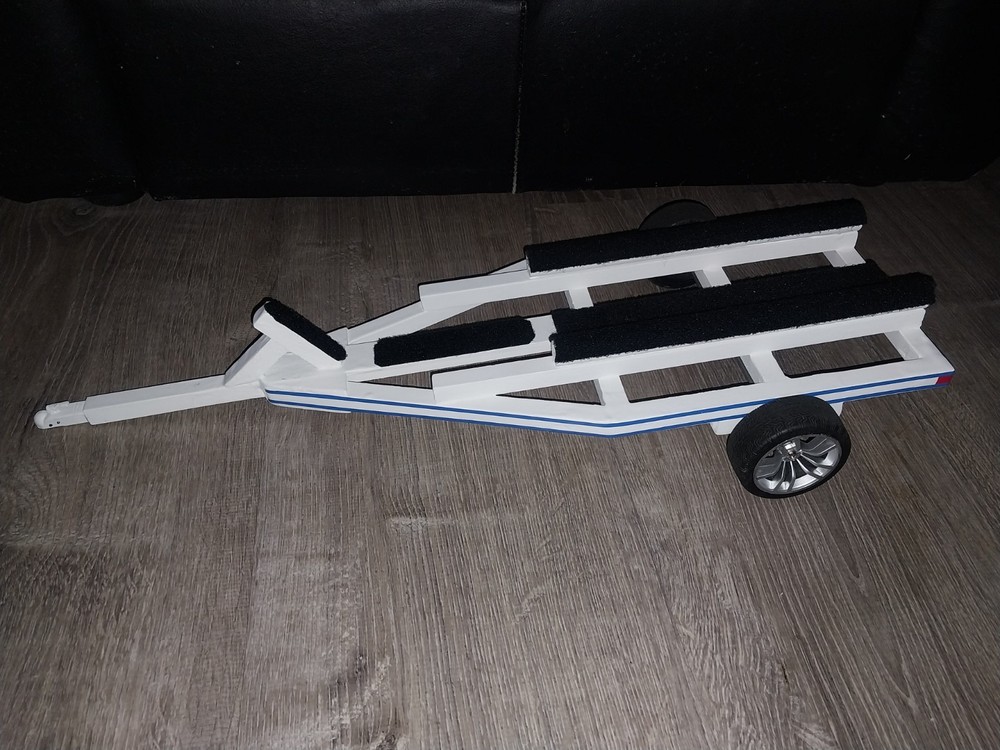 Radio Control Boat Trailer Static Display Functional Trailer