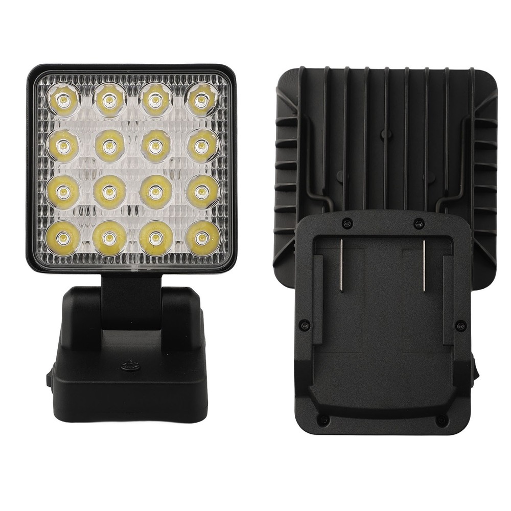 Easily Adjustable Cordless LED Work Light Compatible with For Metabo Batteries