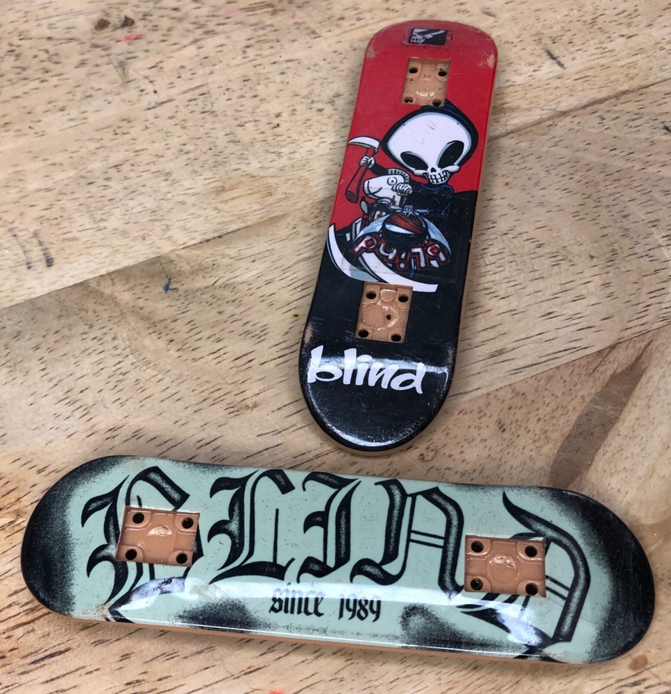 3 TECH DECKS Tony Hawk Birdhouse NEED Spitfire WHEELS Blind since 1989