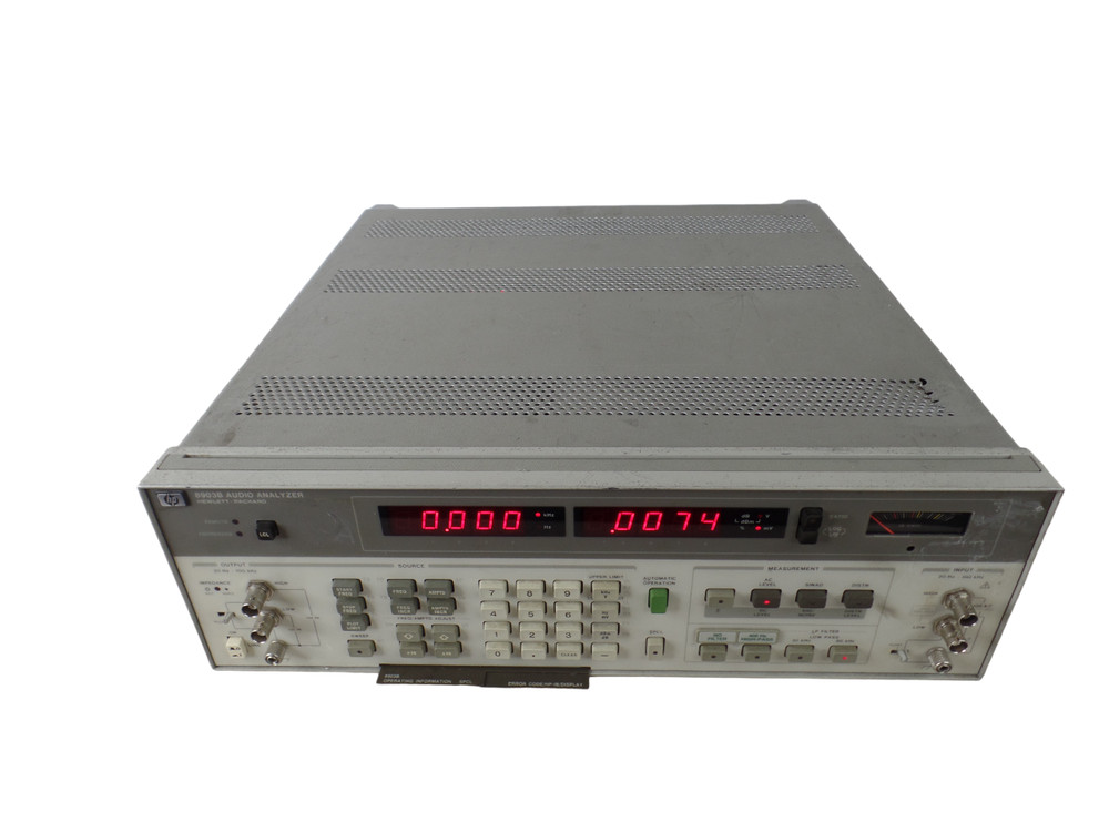HP 8903B Audio Analyzer - Free Shipping