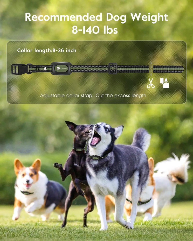 Dog Shock Collar,4200FT Dog Training Collar with Remote, Waterproof E-Collar ...