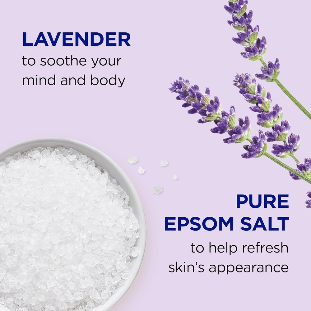 Dr. Teal's Epsom Salt Soaking Solution and Foaming Bath with Pure Epsom Salt ...