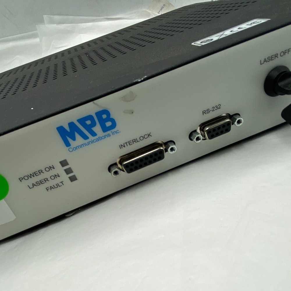 MPB COMMUNICATIONS 1RU-EBS-4010-AC-CA Erbium Broadband Source (EBS) C-band 250V