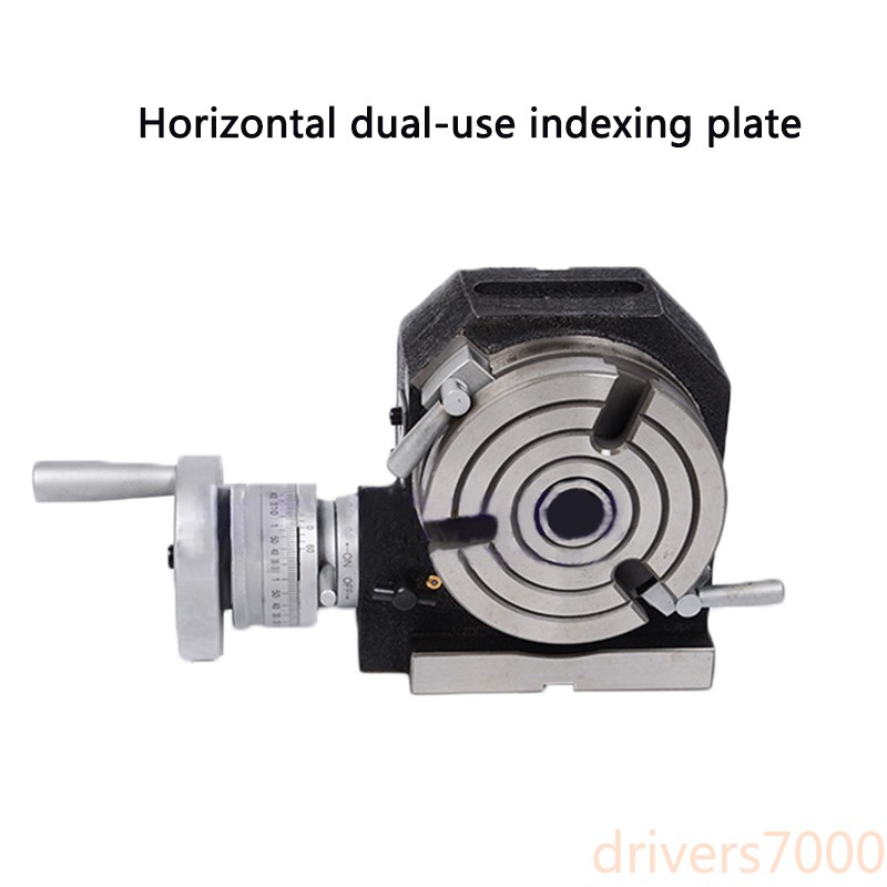 Vertical Horizontal Dual-use Indexing Table Rotary Table HV5 Milling Machine