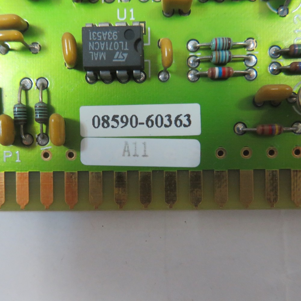 HP 859XE spectrum analyzer BW filter board