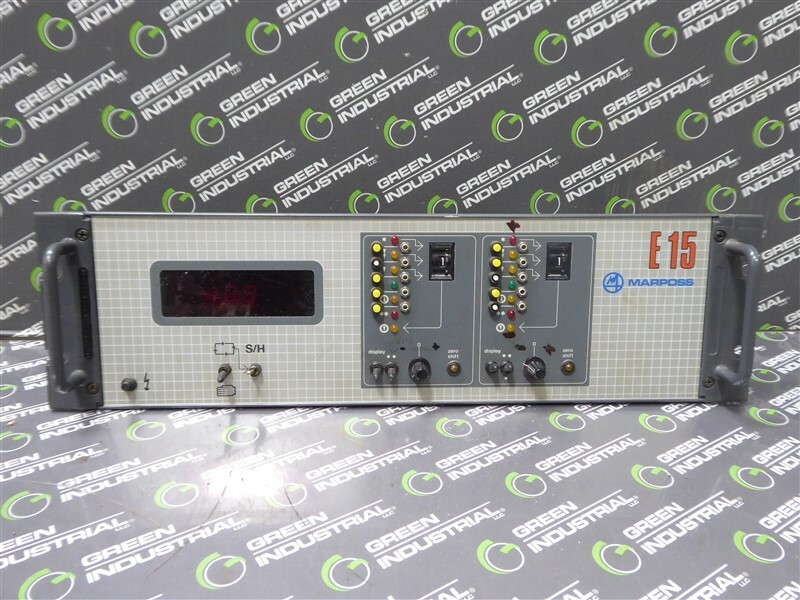 USED Marposs E15 6140100017 Inspection System Front Panel Assembly