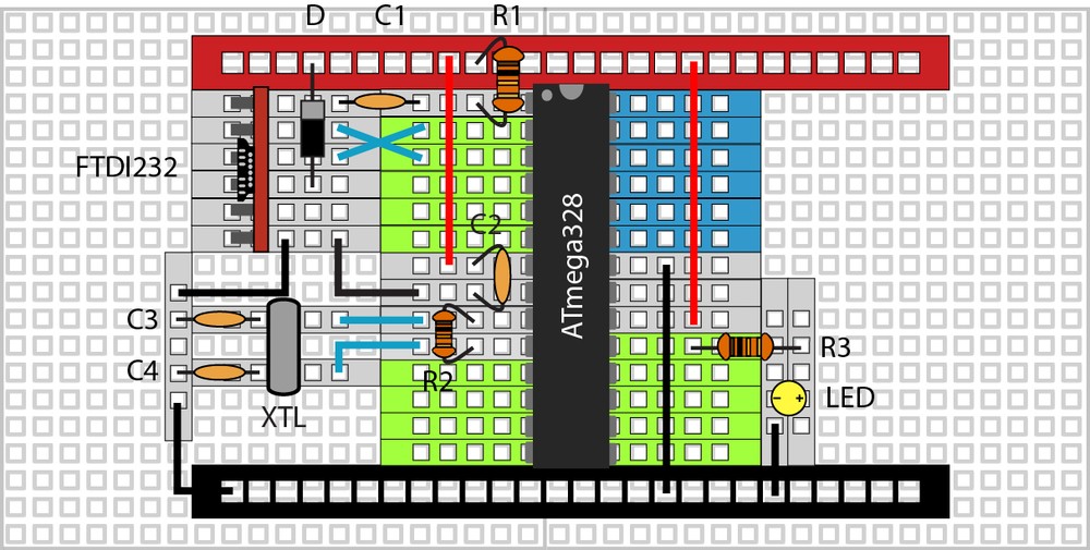 5eBoard Mastering Arduino Hardware & Software All-in-One LED Kit