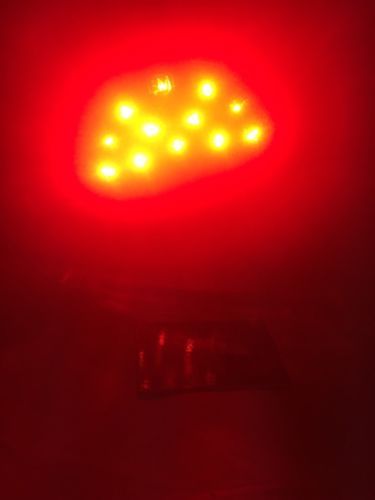 Pair 6 Volt Ford Model A LED Tail light Conversion Inserts 1928-31 License Stop