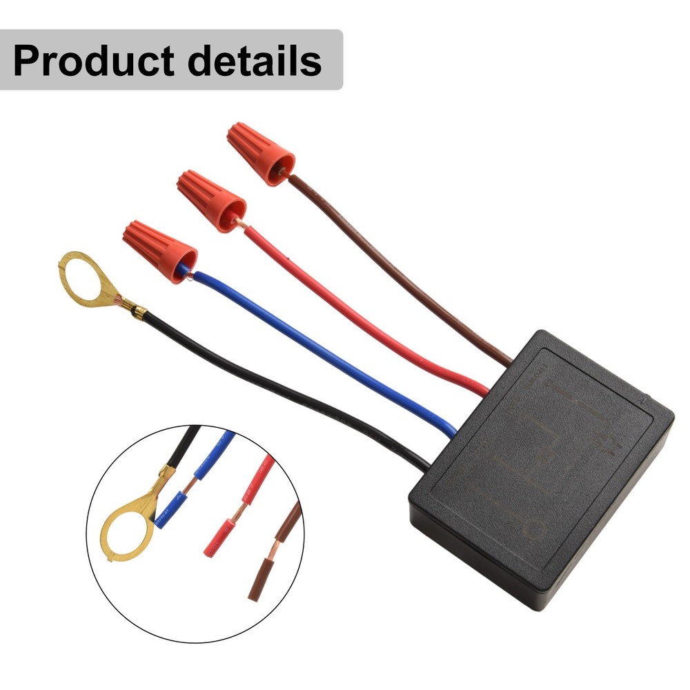 Control Module Suitable For Various Lamps Black Touch Head Flexibility