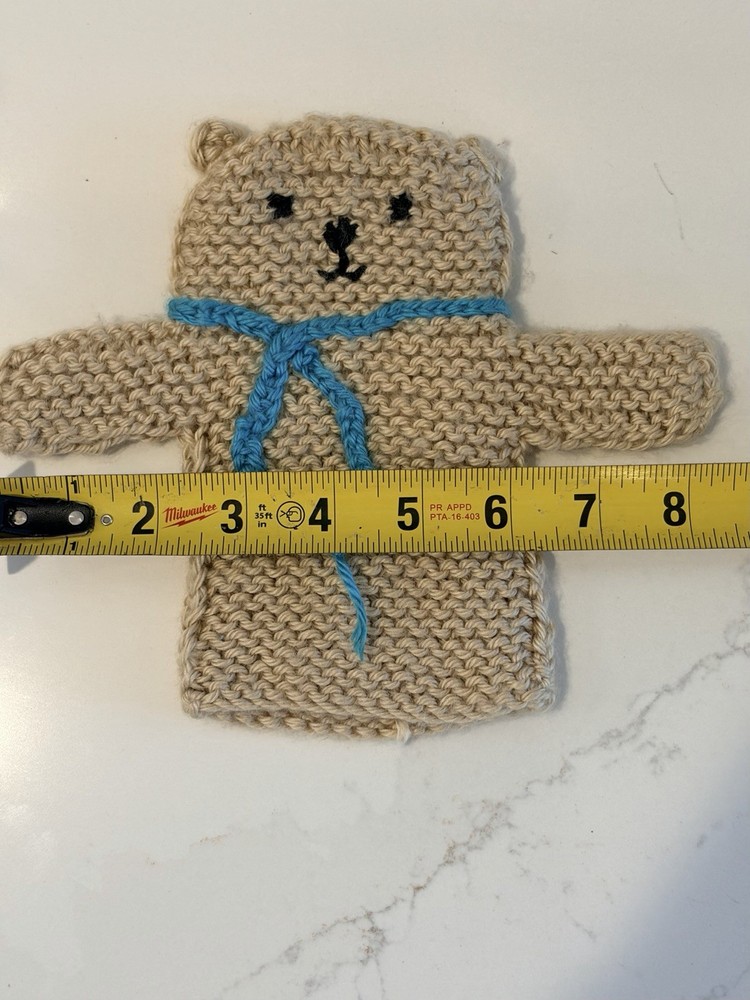 Crochet Bear Puppet