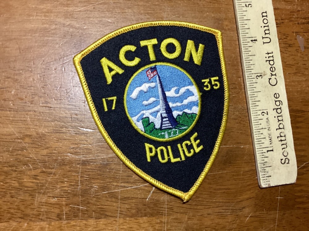 Acton  Massachusetts vest patch obsolete bx aa# 5