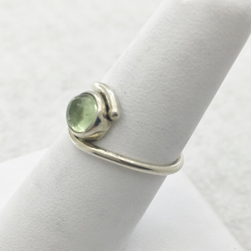 Sterling Silver Tourmaline ring size 8