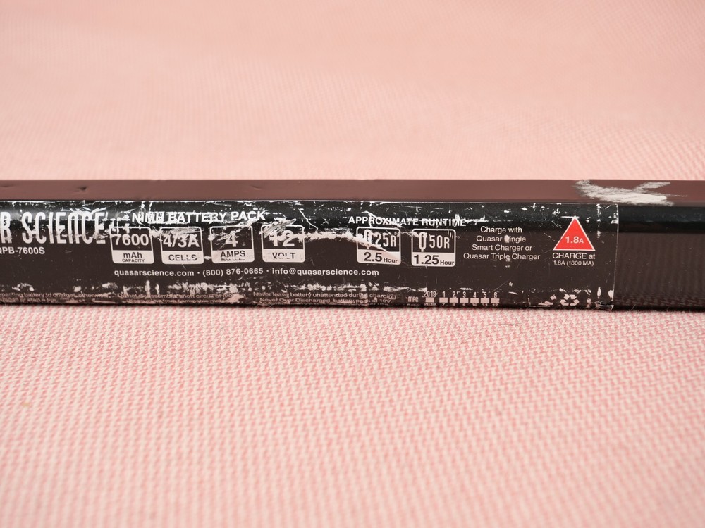 Quasar Science QBP-7600S Portable Linear Battery Pack