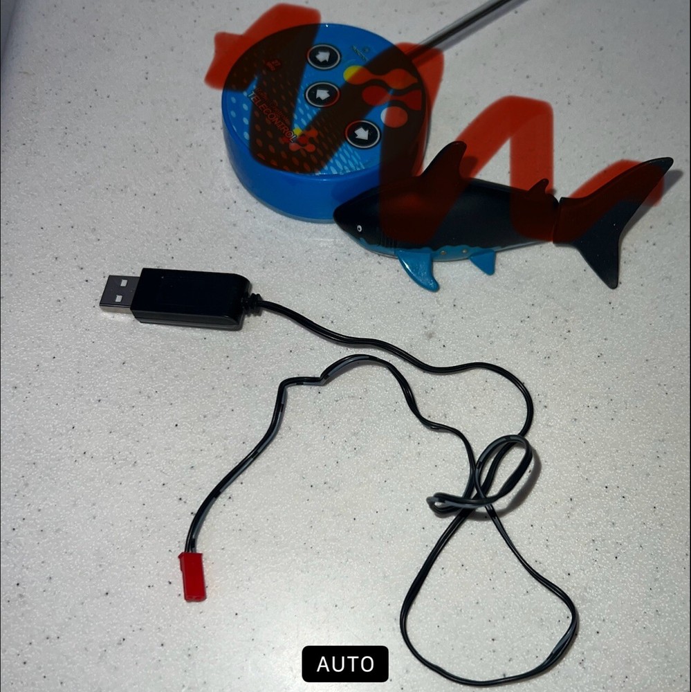 RC Micro Shark Robo Fish REPLACEMENT CHARGING CORD