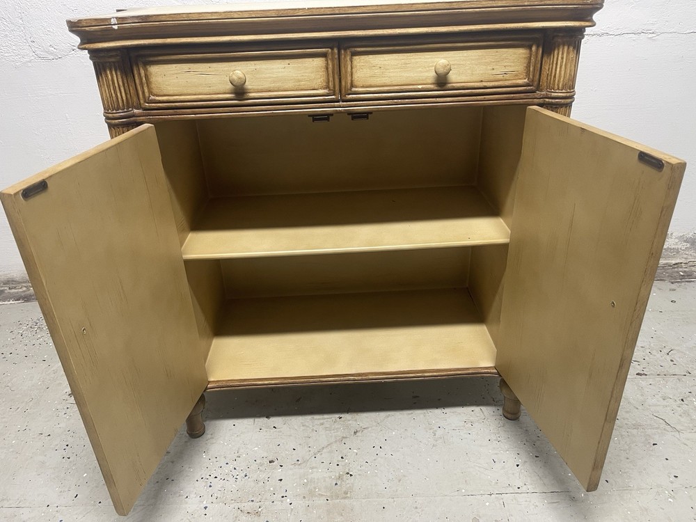 Hollywood Regency Palm Tree Style Cabinet