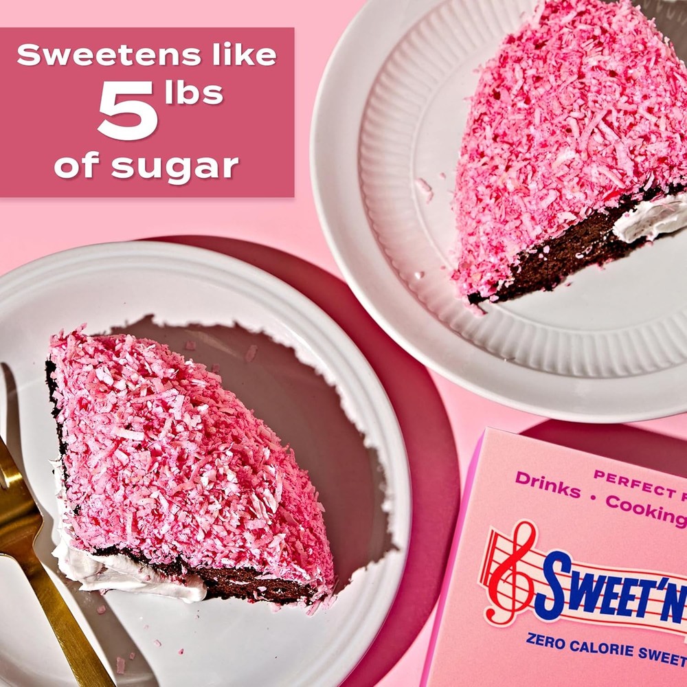 Zero Calorie Bulk Sweetener 8 oz 12 Pack Sugar Substitute for Baking Coffee Tea