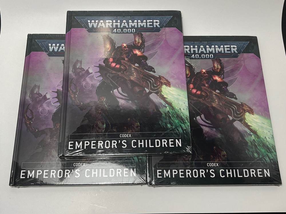 Warhammer 40k Codex: Emperor's Children- Brand New!