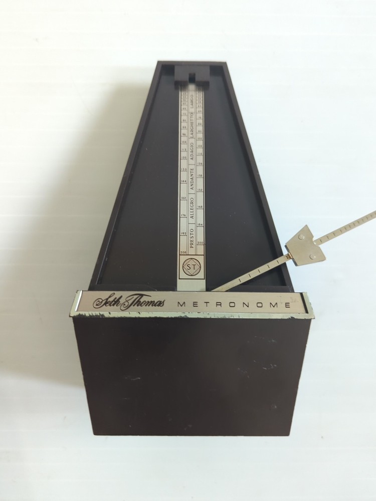 Seth Thomas Metronome Plastic De Maelzel General Time